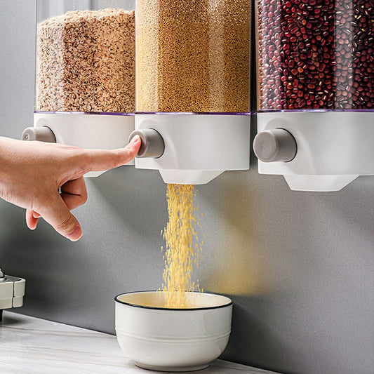 Wall Mount Cereal Dispenser – Dry Food Storage
