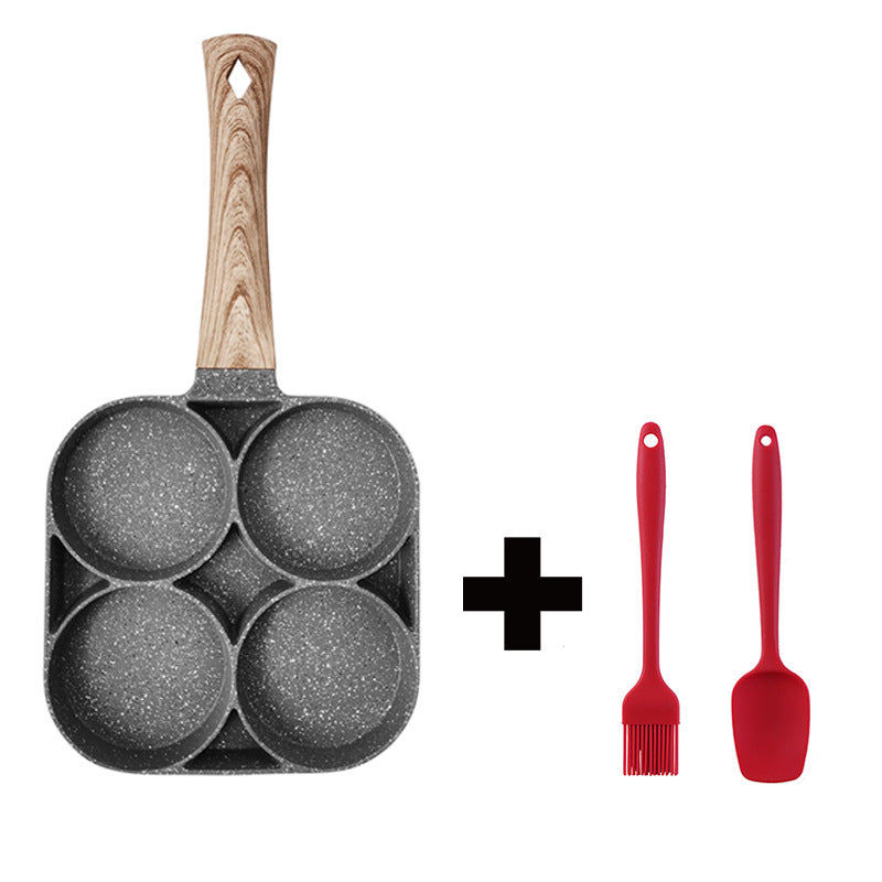 4 Egg Frying Pan – Nonstick Breakfast Pan