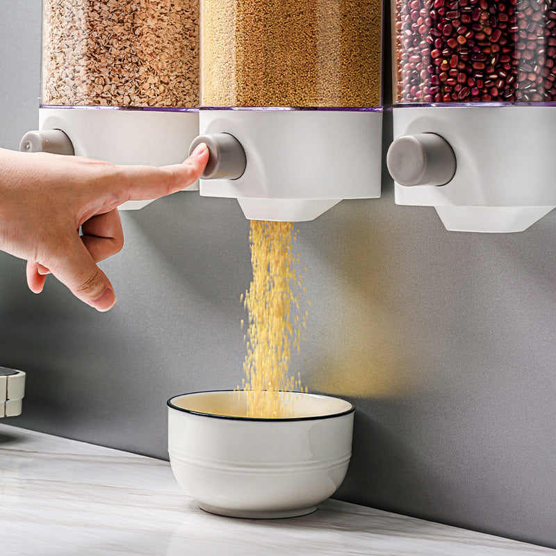 Wall Mount Cereal Dispenser – Dry Food Storage