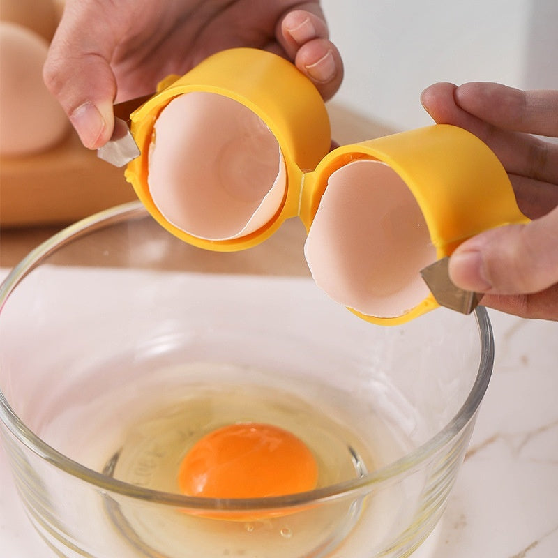 Egg Cracker Opener – No Shell Fragments