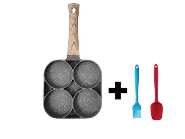 4 Egg Frying Pan – Nonstick Breakfast Pan