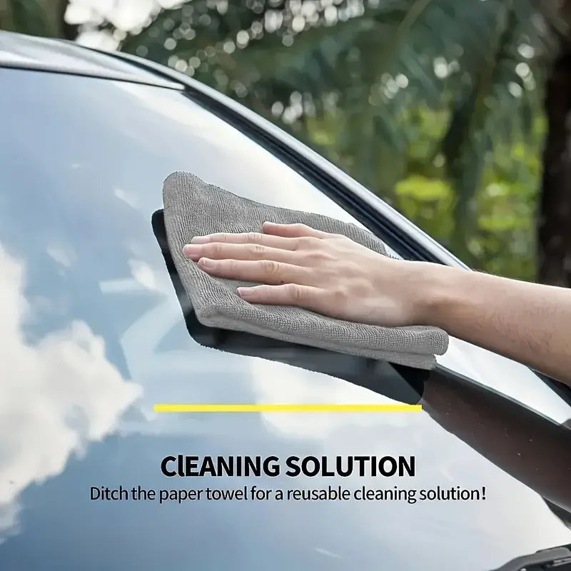 Microfiber Cleaning Cloths – Lint-Free, Reusable & Absorbent