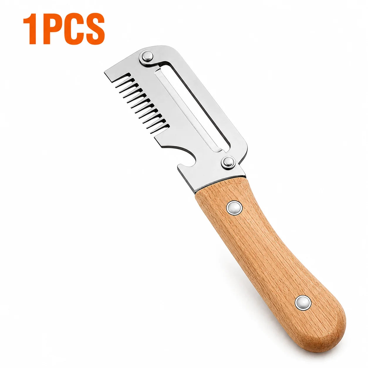 3-in-1 Stainless Steel Peeler, Slicer & Shredder – Multifunctional Kitchen Tool