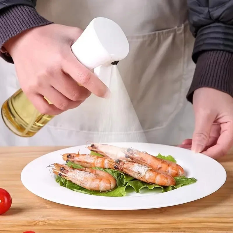 Oil Spray Bottle – Refillable Mist Sprayer for Cooking & BBQ