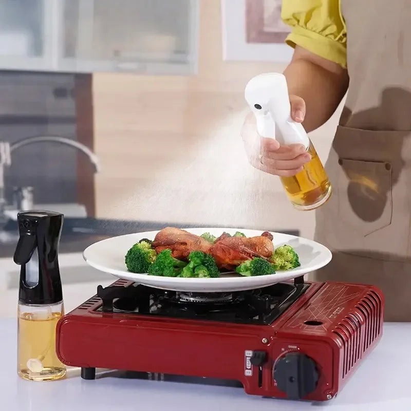 Oil Spray Bottle – Refillable Mist Sprayer for Cooking & BBQ