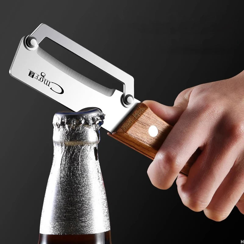 Stainless Steel Vegetable Peeler – Eco-Friendly Wooden Handle