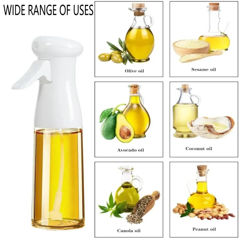 Oil Spray Bottle – Refillable Mist Sprayer for Cooking & BBQ
