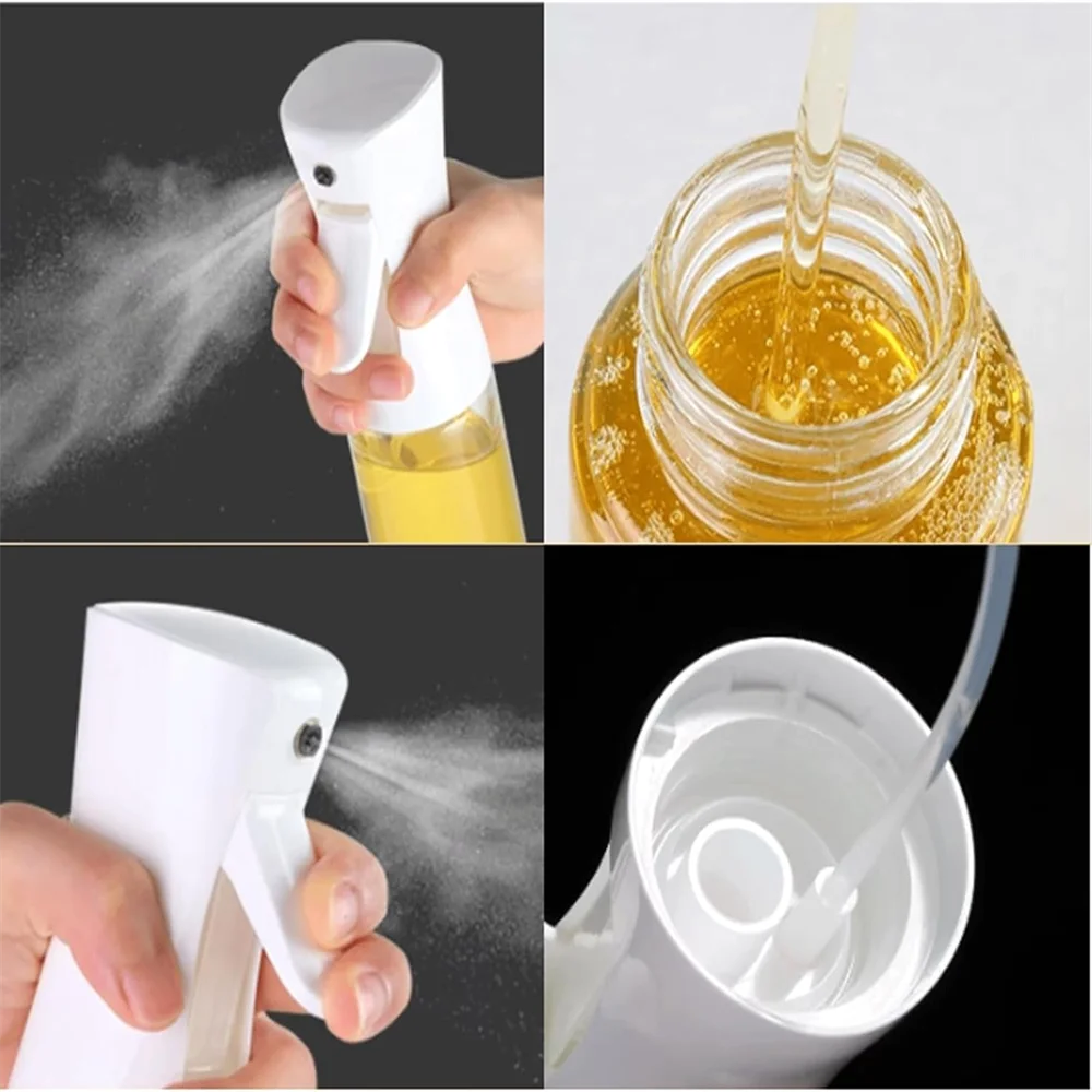 Oil Spray Bottle – Refillable Mist Sprayer for Cooking & BBQ