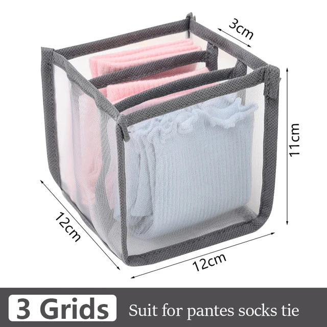 Foldable Clothing & Jeans Storage Organizer – Drawer & Closet Box