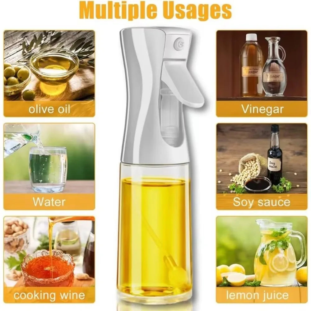 Oil Spray Bottle – Refillable Mist Sprayer for Cooking & BBQ