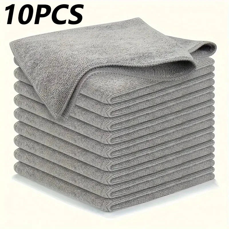 Microfiber Cleaning Cloths – Lint-Free, Reusable & Absorbent