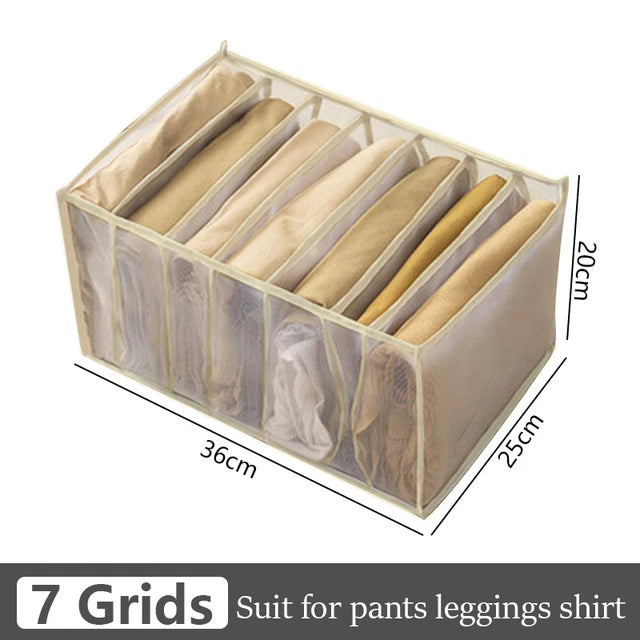 Foldable Clothing & Jeans Storage Organizer – Drawer & Closet Box
