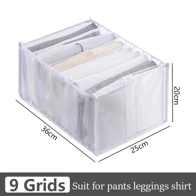 Foldable Clothing & Jeans Storage Organizer – Drawer & Closet Box