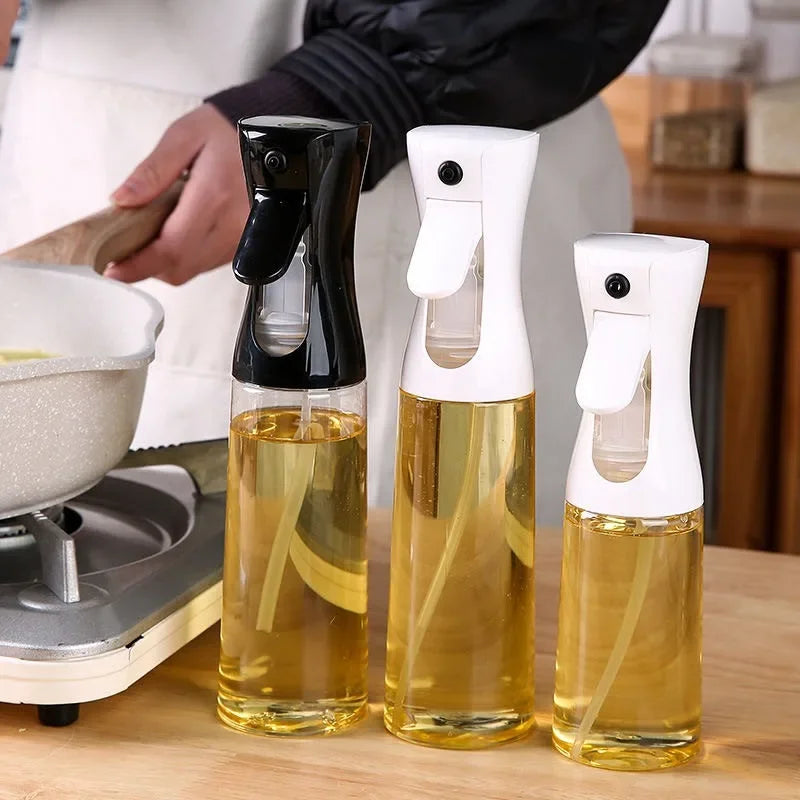 Oil Spray Bottle – Refillable Mist Sprayer for Cooking & BBQ