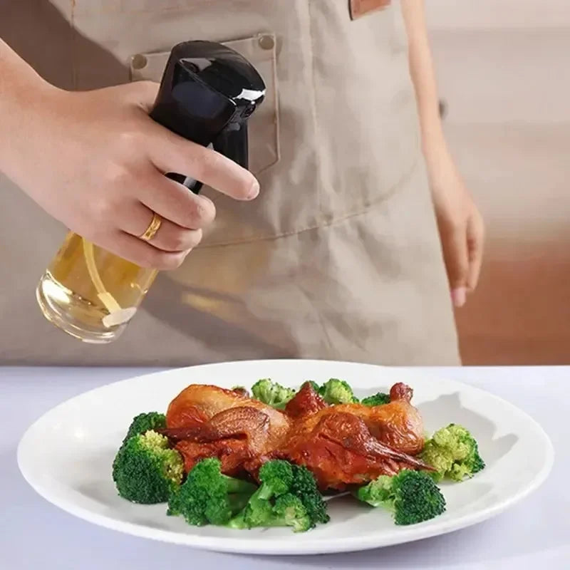 Oil Spray Bottle – Refillable Mist Sprayer for Cooking & BBQ