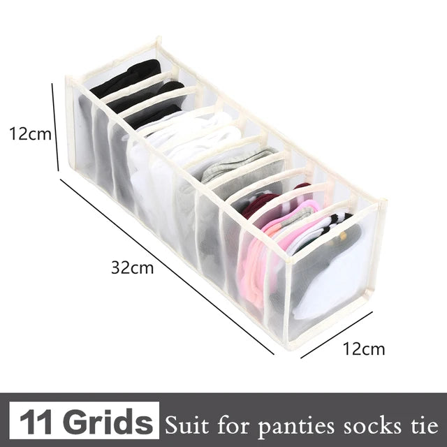 Foldable Clothing & Jeans Storage Organizer – Drawer & Closet Box
