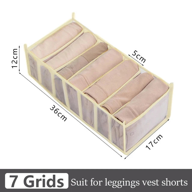Foldable Clothing & Jeans Storage Organizer – Drawer & Closet Box