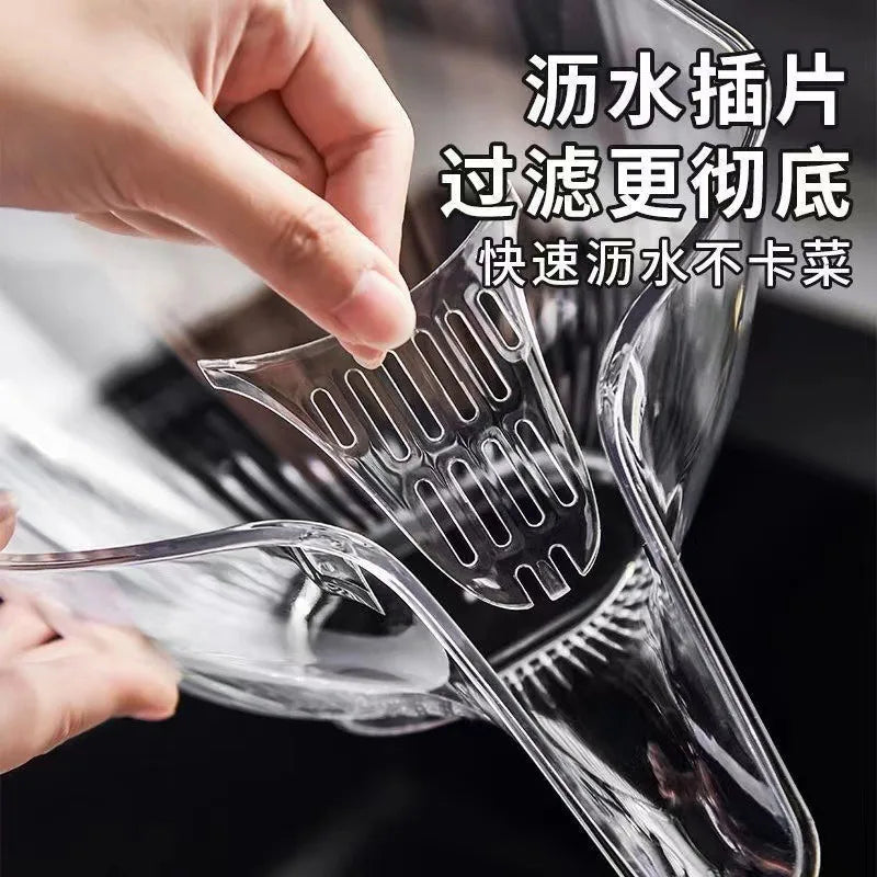 Multifunctional Drain Basket & Sink Strainer – Dry & Wet Separation