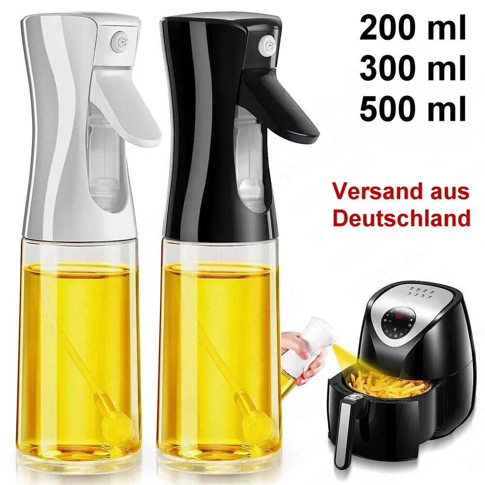 Oil Spray Bottle – Refillable Mist Sprayer for Cooking & BBQ