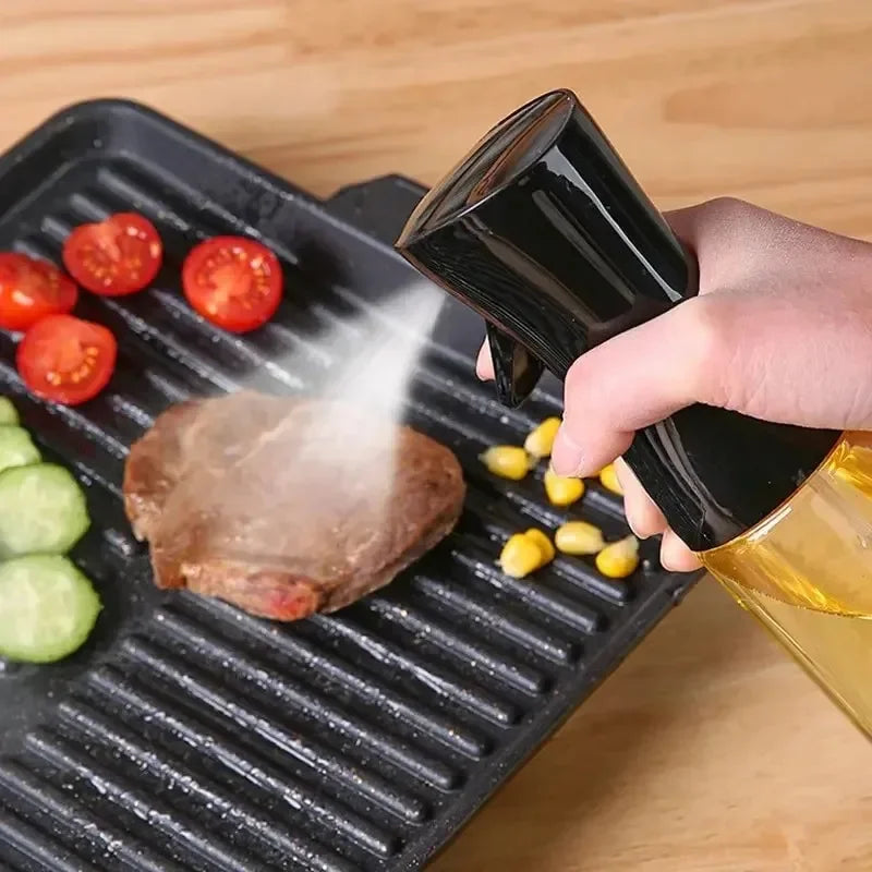 Oil Spray Bottle – Refillable Mist Sprayer for Cooking & BBQ