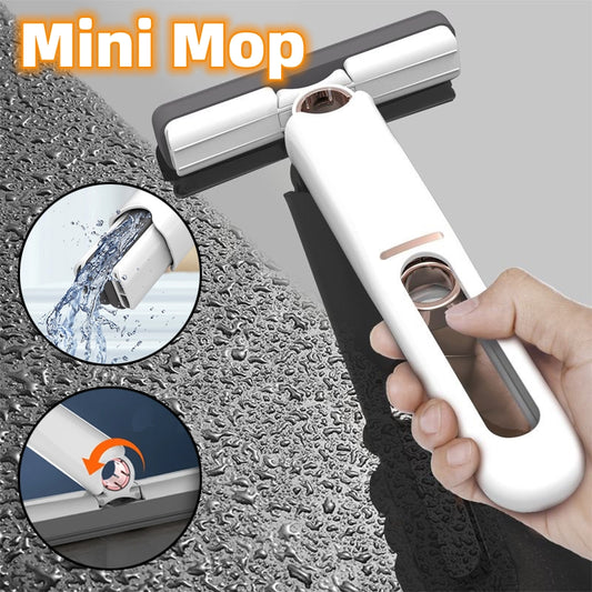 Mini Sponge Mop – Handheld Floor & Glass Cleaner