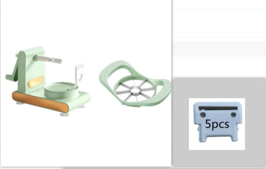 fruit peeler machine complete set – peeler splitter and spare blades kitchen tool